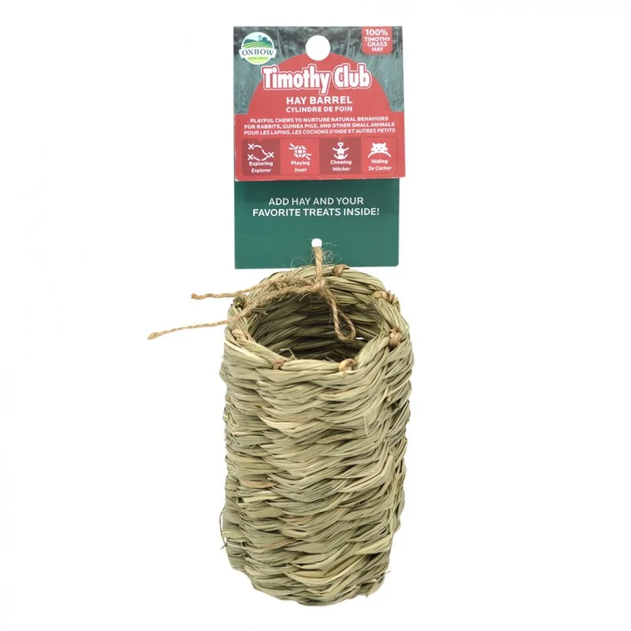 Oxbow Timothy Club Timothy Hay Barrel