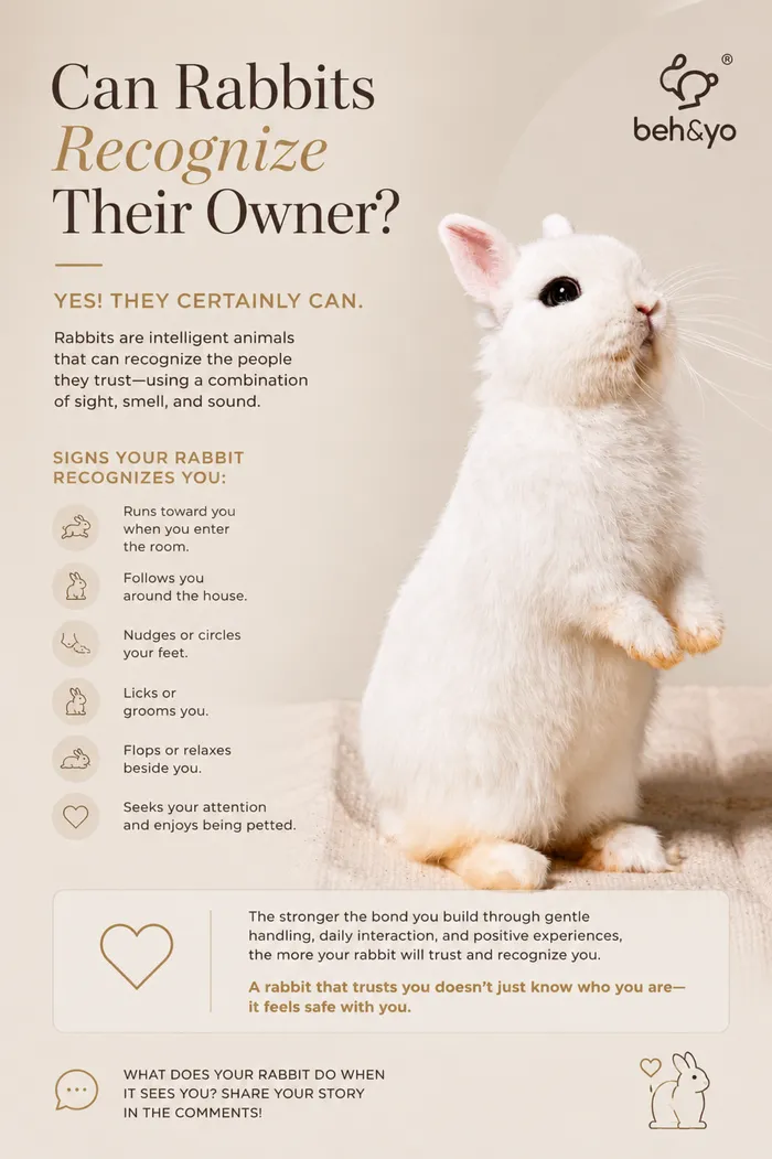 🐰 Can Rabbits Recognize Their Owner?
