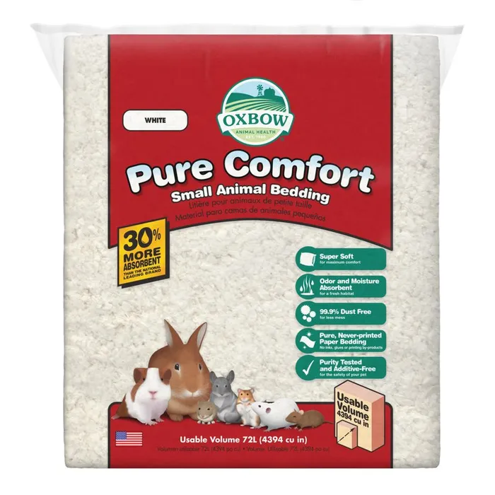 Oxbow Pure Comfort White Bedding (72 L)