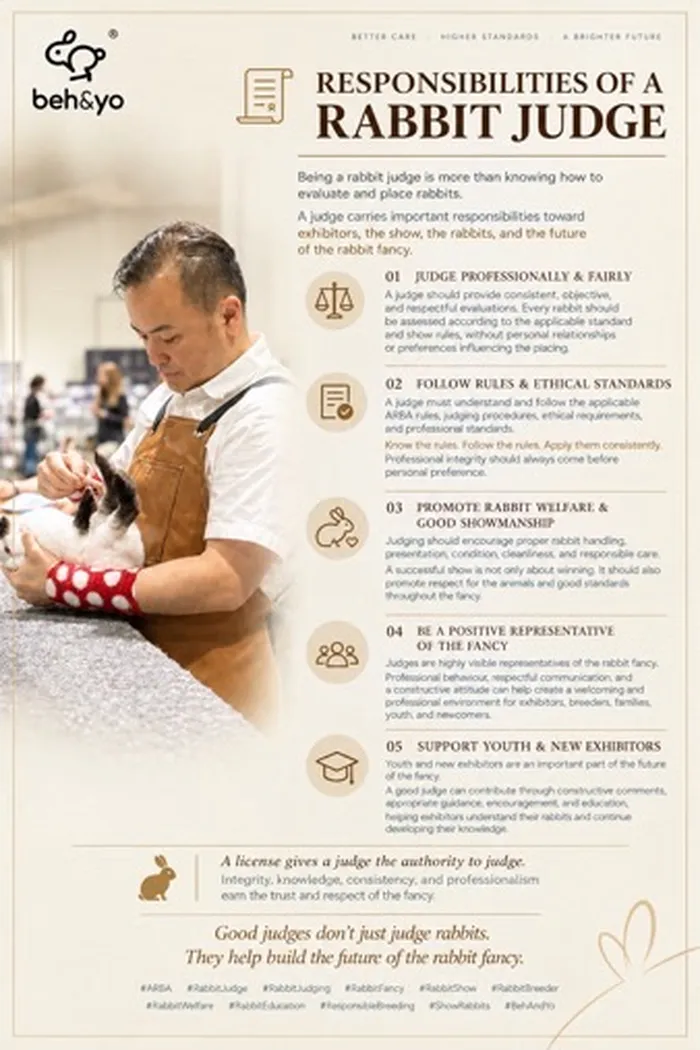 📜 Responsibilities of a Rabbit Judge