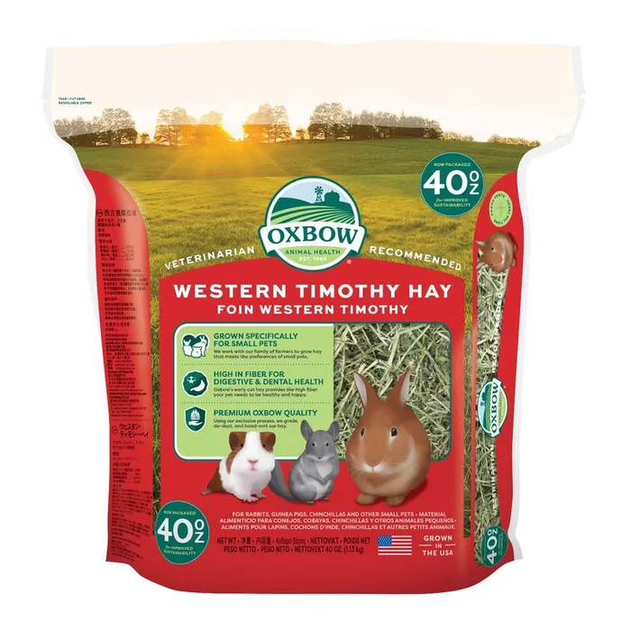 Oxbow Western Timothy Hay (40 oz) - 1.13kg