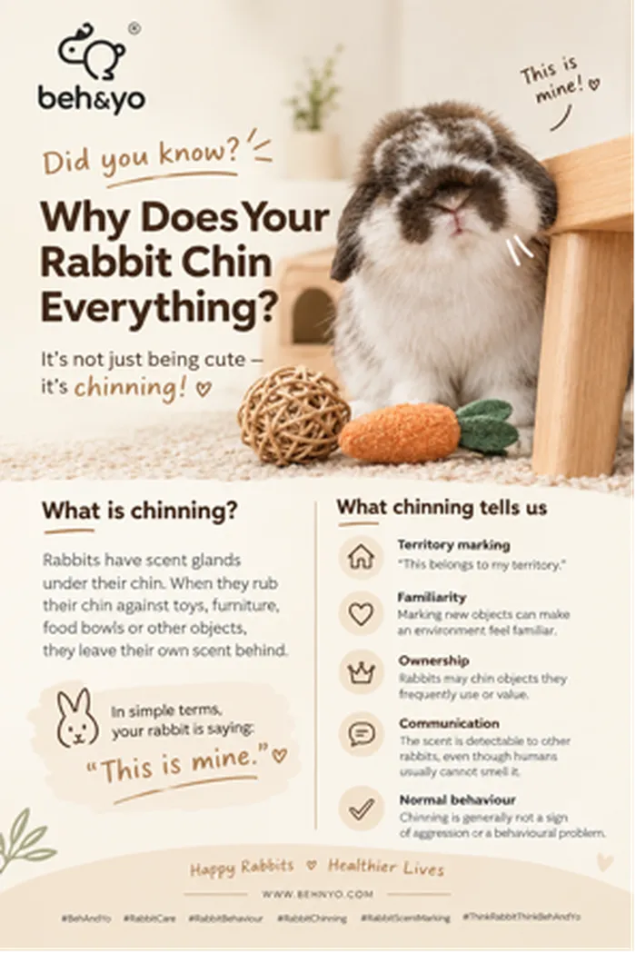🐰 Why Does Your Rabbit Rub Its Chin on Everything?