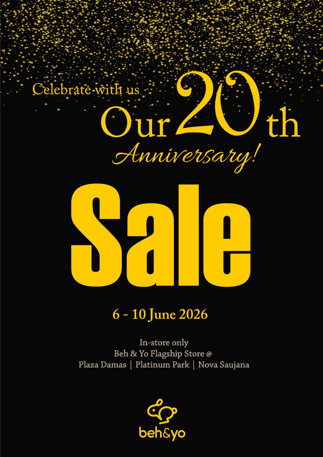 Beh & Yo Celebrating 20th Anniversary!!