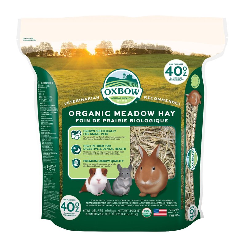 Oxbow Organic Meadow Hay (40oz)