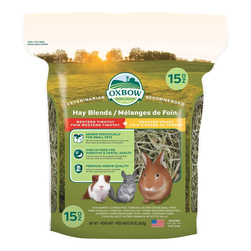 Oxbow Hay Blends - Western Timothy & Orchard Grass (15oz)