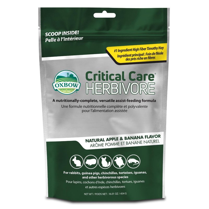 Oxbow Critical Care Herbivore Natural Apple & Banana (454g)