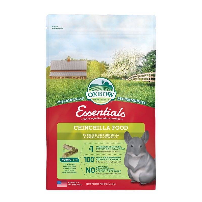 Oxbow Essentials Chinchilla Food (3lb)